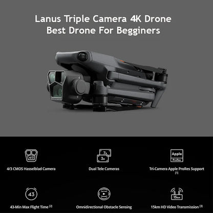 Lanus Triple Camera 4K Drone